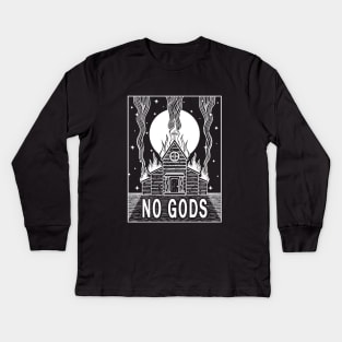 NO GODS Kids Long Sleeve T-Shirt